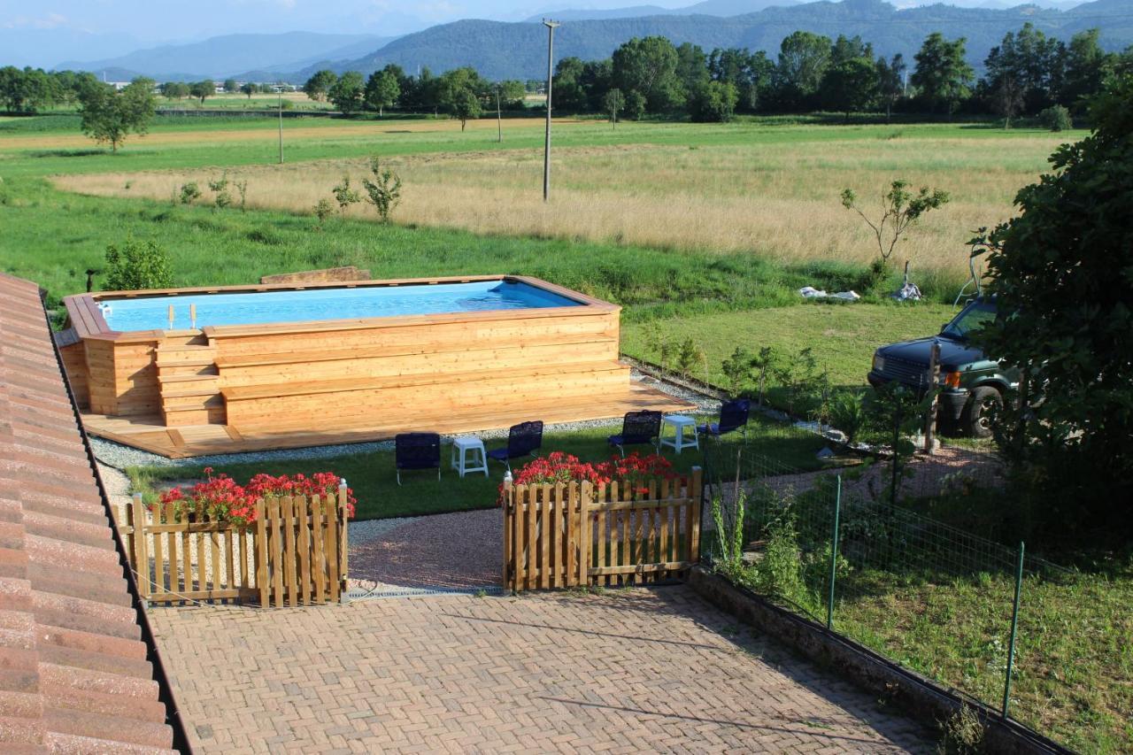 Locanda Dl'Angel Villar San Costanzo Exteriér fotografie